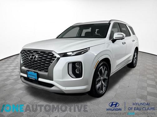 Hyper White 2021 Hyundai PALISADE Limited