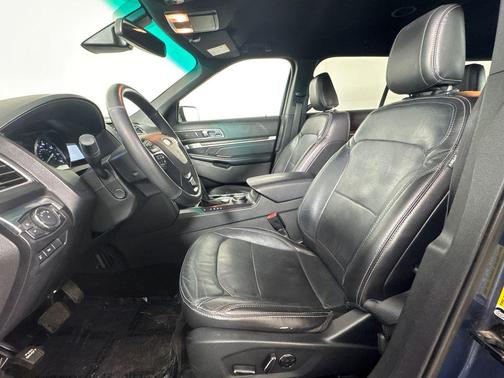 Blue Metallic 2018 Ford Explorer Limited