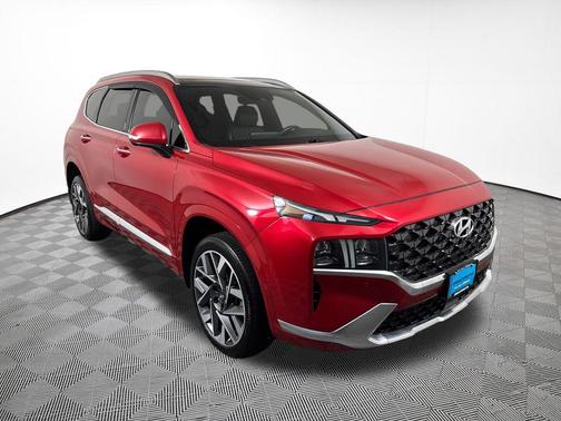 Calypso Red 2021 Hyundai SANTA FE Calligraphy