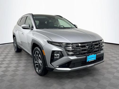 Shimmering Silver 2026 Hyundai TUCSON Hybrid Limited