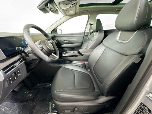 Shimmering Silver 2026 Hyundai TUCSON Hybrid Limited