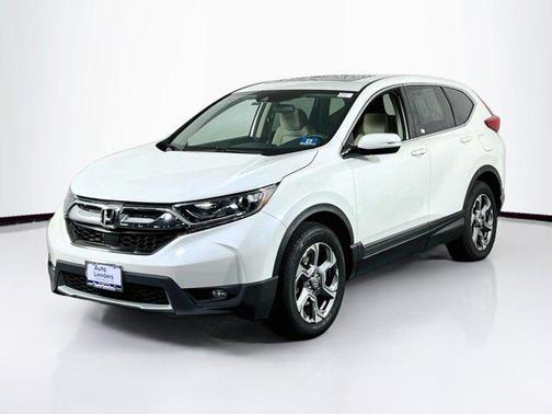 White Diamond Pearl 2018 Honda CR-V EX