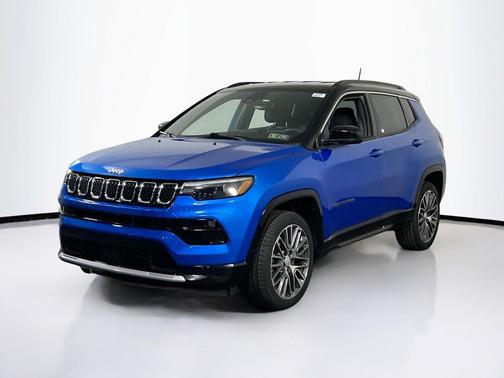 Laser Blue Pearlcoat 2023 Jeep Compass Limited