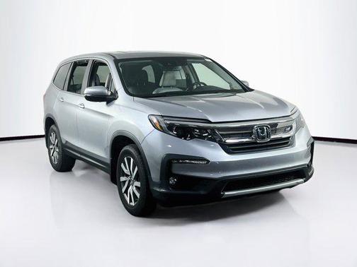 Lunar Silver Metallic 2021 Honda Pilot AWD EX-L