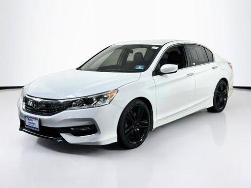 White Orchid Pearl 2016 Honda Accord Sport