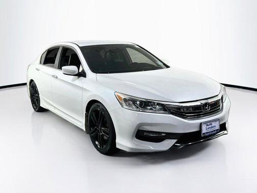 White Orchid Pearl 2016 Honda Accord Sport