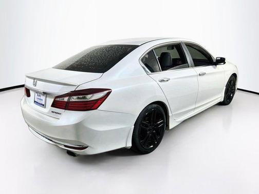 White Orchid Pearl 2016 Honda Accord Sport