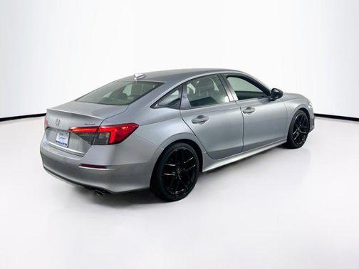 Silver 2023 Honda Civic Sport