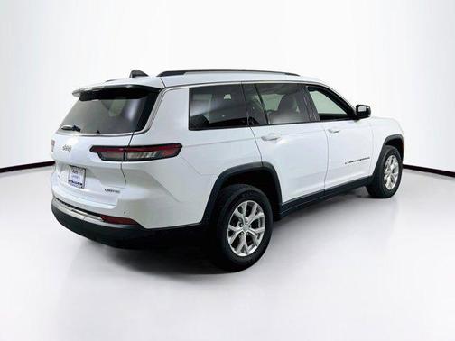 Bright White Clearcoat 2023 Jeep Grand Cherokee L Limited