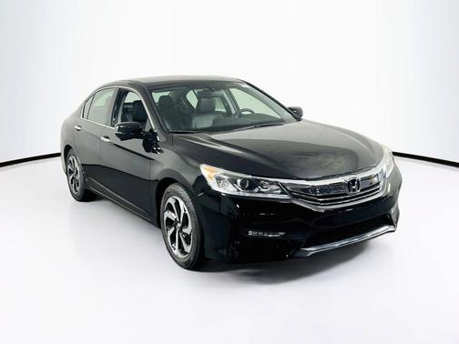 Black 2017 Honda Accord EX-L
