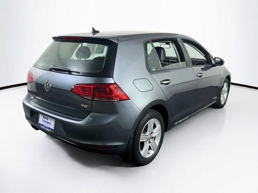 Platinum Gray Metallic 2017 Volkswagen Golf TSI Wolfsburg Edition 4-Door