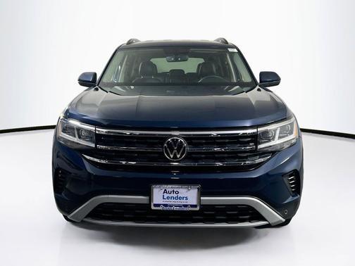 Tourmaline Blue Metallic 2022 Volkswagen Atlas 3.6L SE w/Technology