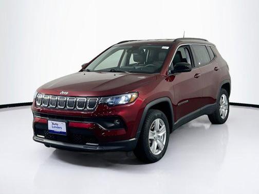 Velvet Red Pearlcoat 2022 Jeep Compass Latitude