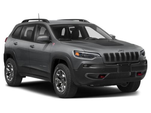 Diamond Black Crystal Pearlcoat 2022 Jeep Cherokee Trailhawk