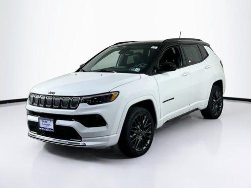 Bright White Clearcoat 2022 Jeep Compass High Altitude