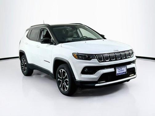 Bright White Clearcoat 2022 Jeep Compass Limited