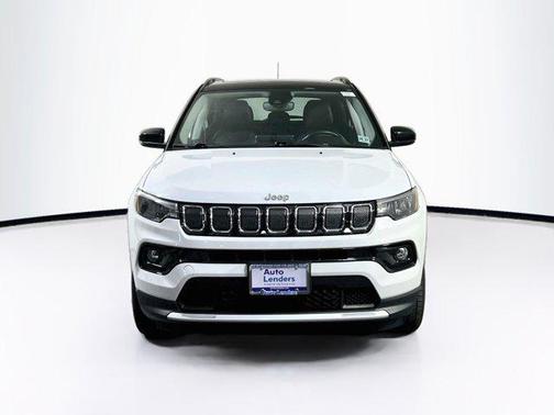 Bright White Clearcoat 2022 Jeep Compass Limited