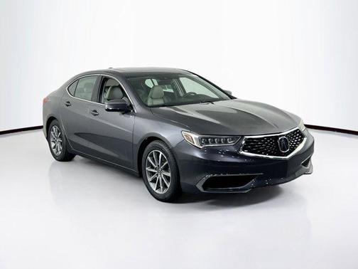 Fathom Blue Pearl 2018 Acura TLX Technology