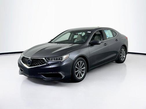 Fathom Blue Pearl 2018 Acura TLX Technology