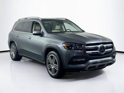 Gray 2021 Mercedes-Benz GLS 450 4MATIC