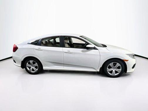 Taffeta White 2018 Honda Civic LX