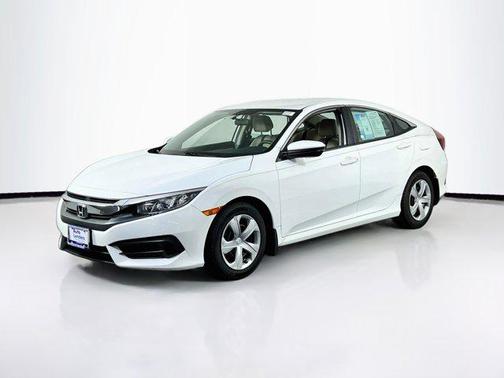 Taffeta White 2018 Honda Civic LX