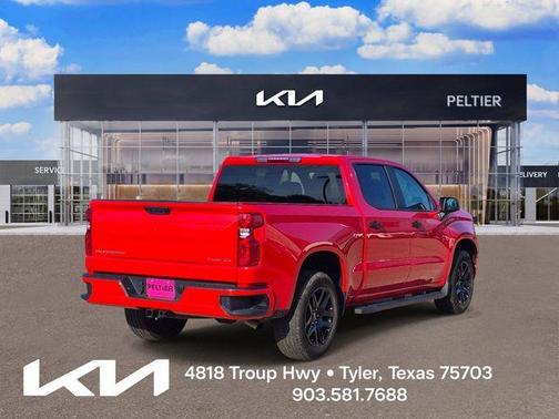Red 2025 Chevrolet Silverado 1500 Custom