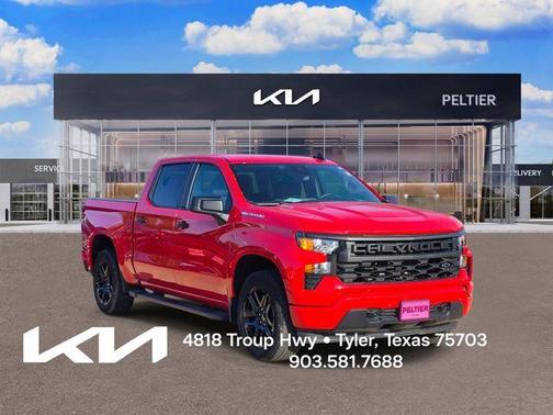 Red 2025 Chevrolet Silverado 1500 Custom