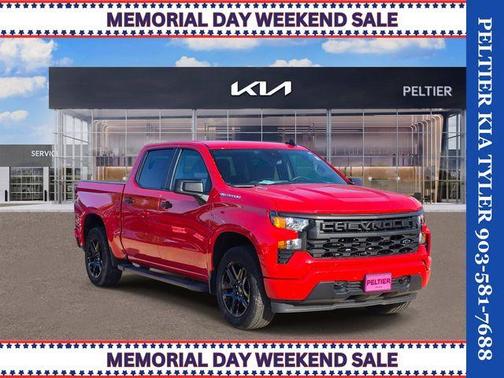 Red 2025 Chevrolet Silverado 1500 Custom