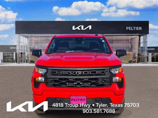 Red 2025 Chevrolet Silverado 1500 Custom