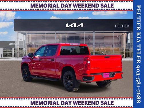 Red 2025 Chevrolet Silverado 1500 Custom