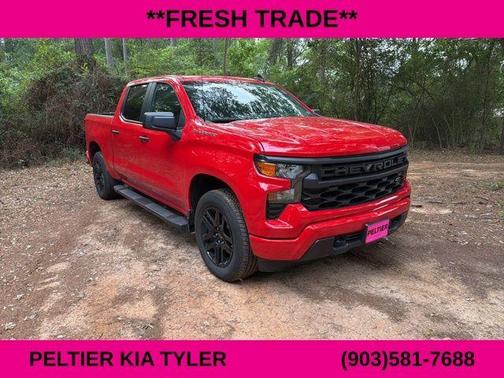 Red 2025 Chevrolet Silverado 1500 Custom