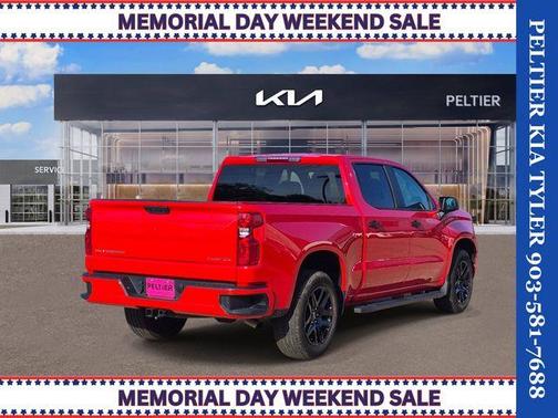 Red 2025 Chevrolet Silverado 1500 Custom