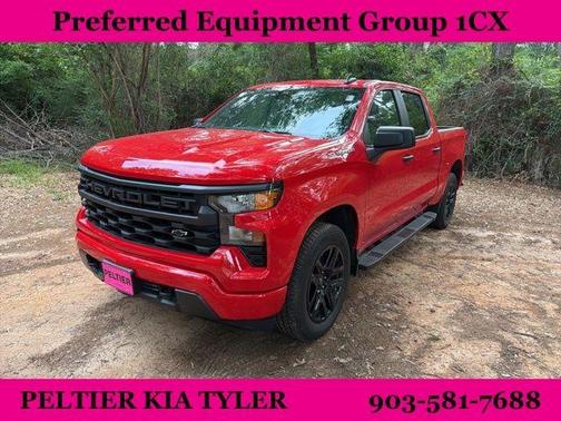 Red 2025 Chevrolet Silverado 1500 Custom