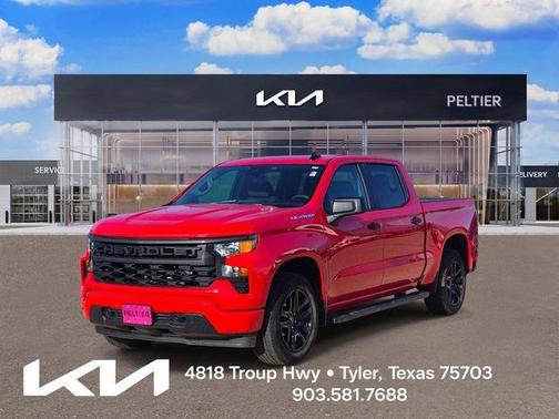 Red 2025 Chevrolet Silverado 1500 Custom