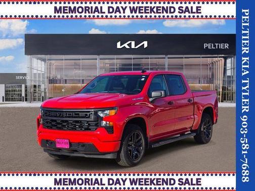 Red 2025 Chevrolet Silverado 1500 Custom