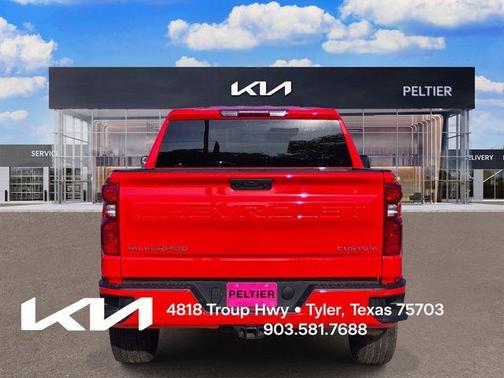 Red 2025 Chevrolet Silverado 1500 Custom