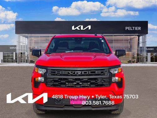 Red 2025 Chevrolet Silverado 1500 Custom