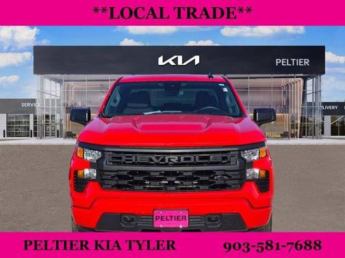 Red 2025 Chevrolet Silverado 1500 Custom