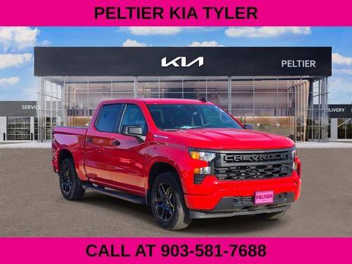 Red 2025 Chevrolet Silverado 1500 Custom