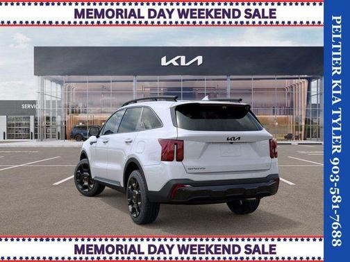 Glacial White Pearl 2026 Kia Sorento X-Line SX Prestige
