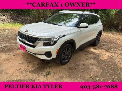 Snow White Pearl 2021 Kia Seltos S