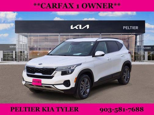 Snow White Pearl 2021 Kia Seltos S