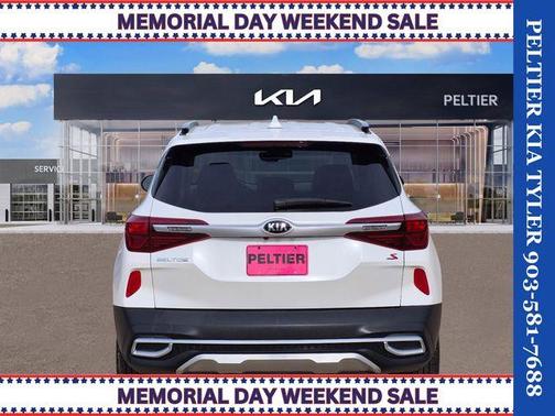 Snow White Pearl 2021 Kia Seltos S