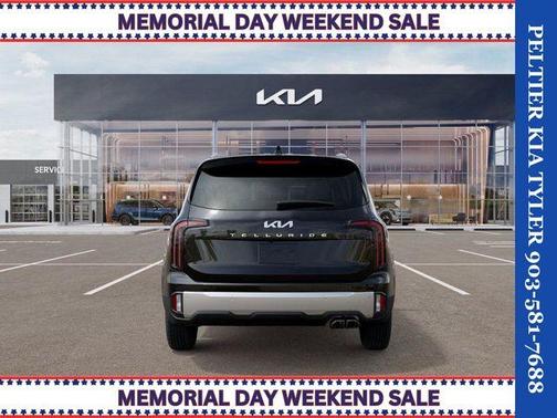 Ebony Black 2025 Kia Telluride EX
