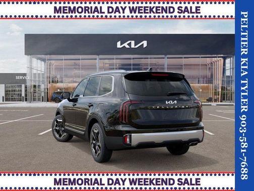 Ebony Black 2025 Kia Telluride EX