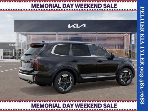 Ebony Black 2025 Kia Telluride EX