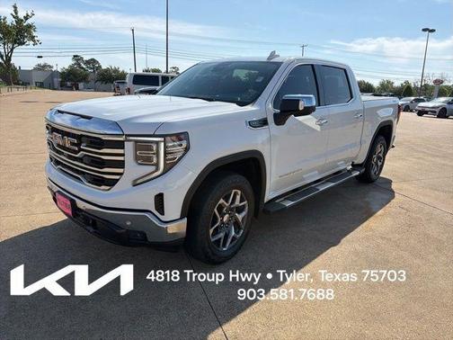 Summit White 2024 GMC Sierra 1500 SLT