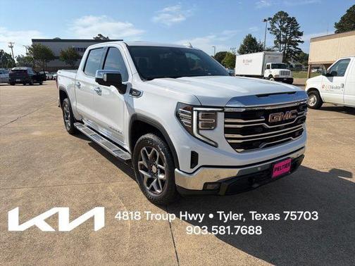 Summit White 2024 GMC Sierra 1500 SLT