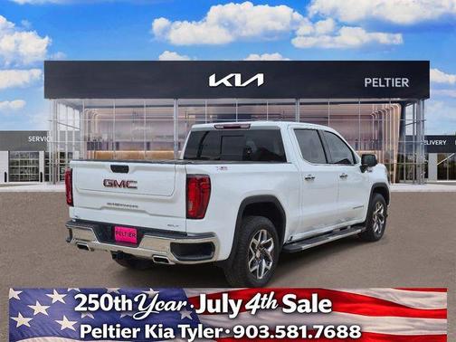 Summit White 2024 GMC Sierra 1500 SLT